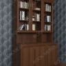 Трехстворчатый шкаф для книг с секретером ШкКн(3) №12