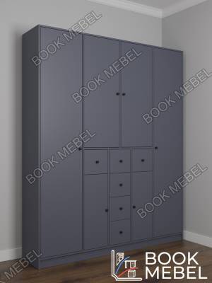 Большой шкаф в современном стиле Лайк №8