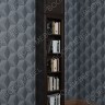 Книжный шкаф с антресолью ШкКн(1) №8