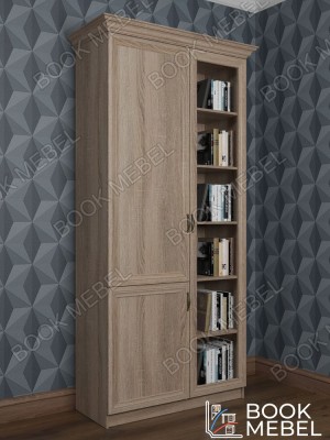Функциональный шкаф для книг и одежды ШКРК(2)№28