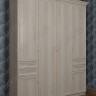Современный шкаф для одежды с бельевыми ящиками ШКР(4)№13