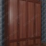 Шкаф для одежды с полками и платяными отделениями ШКРА(4)№21