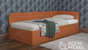 Кровать с высокой стенкой сзади №3